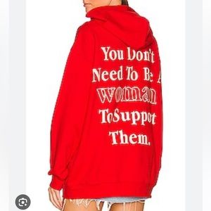 Mayfair group support women hoodie